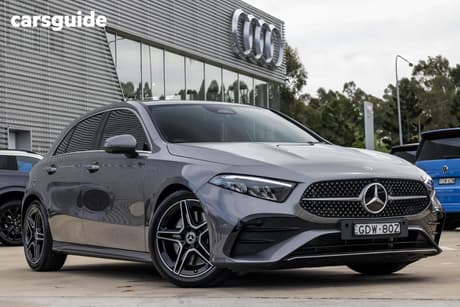 Grey 2023 Mercedes-Benz A45 Hatchback S 4Matic+