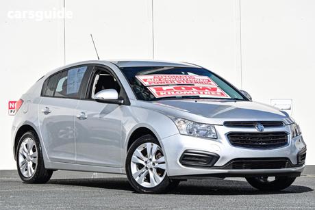Silver 2015 Holden Cruze Hatchback Equipe