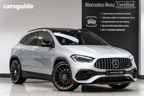 Silver 2023 Mercedes-Benz GLA45 Wagon S 4Matic+