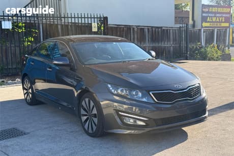 Green 2012 Kia Optima Sedan Platinum