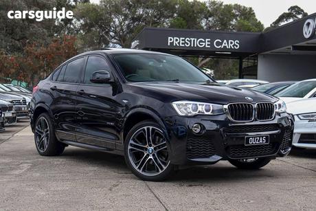 Black 2014 BMW X4 Coupe Xdrive 20I