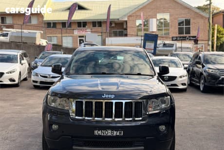 Grey 2012 Jeep Grand Cherokee Wagon Limited (4X4)