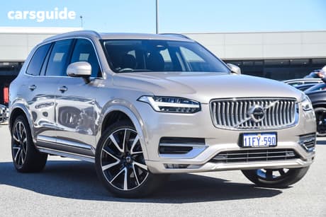 Gold 2023 Volvo XC90 Wagon Ultimate B6 Bright Mhev