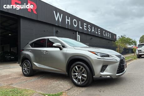 Silver 2018 Lexus NX300H Wagon Luxury Hybrid (Fwd)