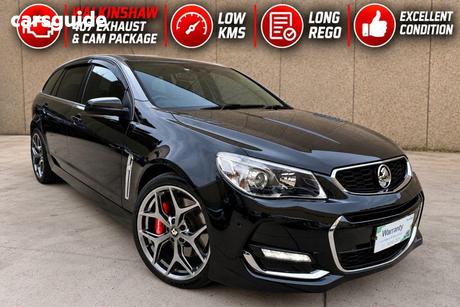 Black 2016 Holden Commodore Sportswagon Ss-V Redline