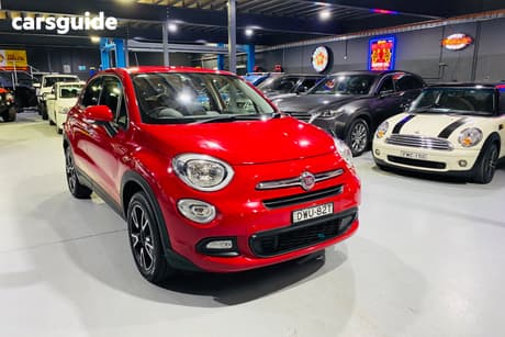 Red 2018 Fiat 500X Wagon Pop Star