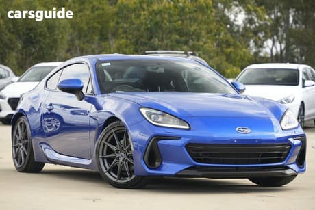 Blue 2022 Subaru BRZ Coupe S