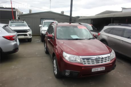 Red 2011 Subaru Forester Wagon Xs Columbia L.E.