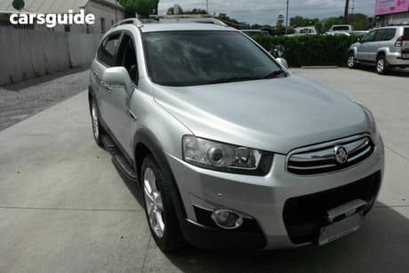 Silver 2012 Holden Captiva Wagon 7 Lx (4X4)