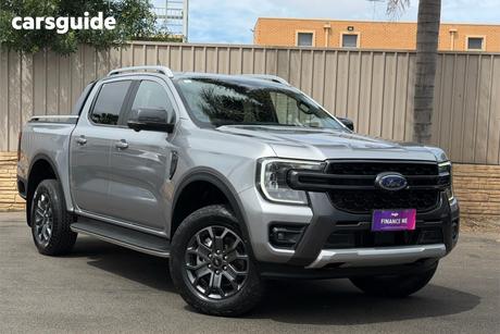 Silver 2024 Ford Ranger Double Cab Pick Up Wildtrak 3.0 (4X4)