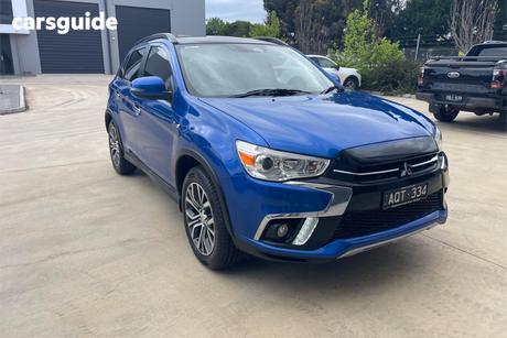 Blue 2017 Mitsubishi ASX Wagon Xls (4Wd)