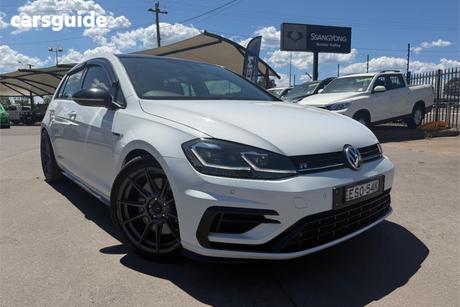 White 2017 Volkswagen Golf Hatchback R Grid Edition