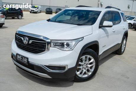 White 2019 Holden Acadia Wagon Lt (Awd)