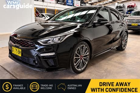 Black 2019 Kia Cerato Hatchback Gt (Turbo)