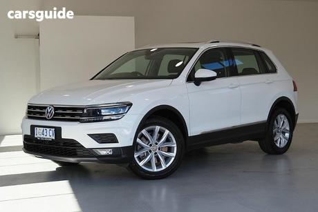 White 2019 Volkswagen Tiguan Wagon 132 Tsi Comfortline