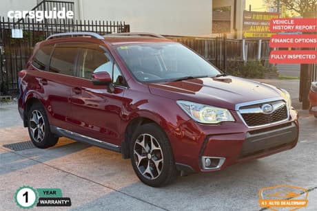 Red 2013 Subaru Forester Wagon 2.0Xt Premium