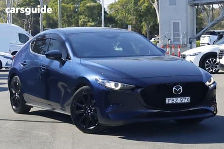 Blue 2023 Mazda 3 Hatchback G25 Astina