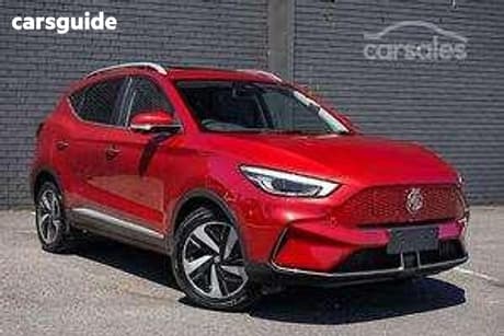 Red 2025 MG ZS EV Wagon Essence