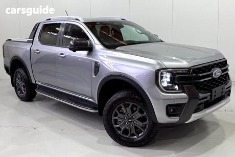 Silver 2024 Ford Ranger Double Cab Pick Up Wildtrak 2.0 (4X4)