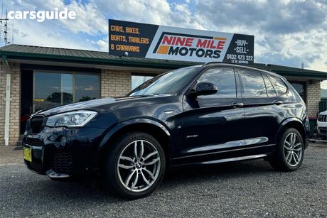Black 2016 BMW X3 Wagon Xdrive 20I