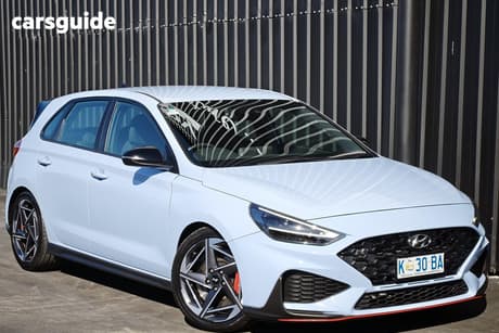 Blue 2021 Hyundai I30 Hatchback N