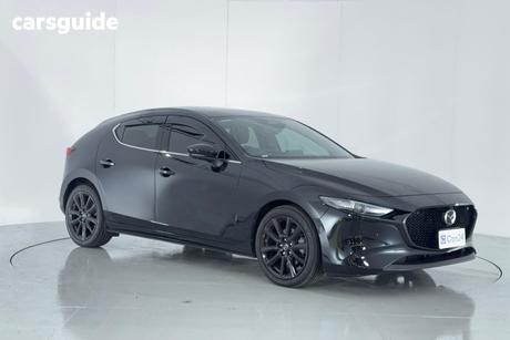 Black 2024 Mazda 3 Hatchback G25 Astina