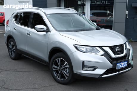 Silver 2021 Nissan X-Trail Wagon St-L 7 Seat (2Wd)