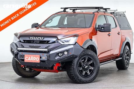 Orange 2020 Isuzu D-MAX Crew Cab Utility X-Terrain (4X4)