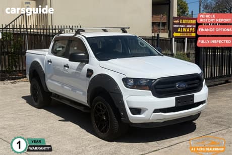 White 2018 Ford Ranger Double Cab Pick Up Xl 2.2 Hi-Rider (4X2)