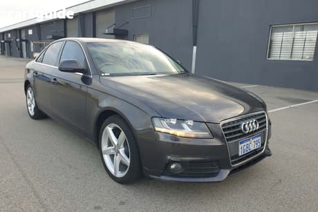 Grey 2009 Audi A4 Sedan 1.8 Tfsi