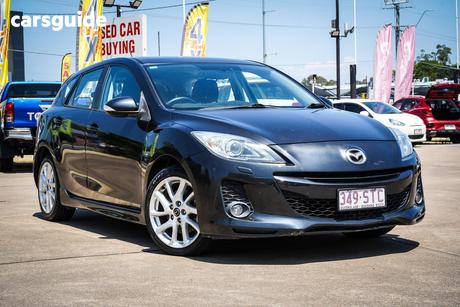 Black 2012 Mazda 3 Hatchback Sp25