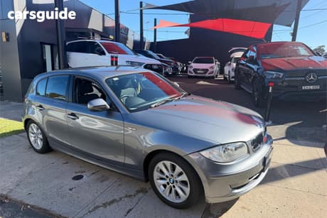 Grey 2010 BMW 1 Hatch