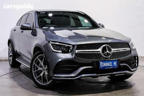 Grey 2020 Mercedes-Benz GLC300 Coupe 4Matic