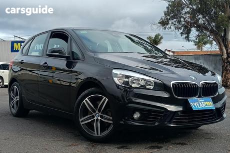 Black 2015 BMW 218I Wagon Active Tourer Sport Line