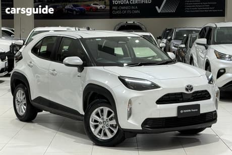 White 2024 Toyota YARIS CROSS HYBRID Hatch YARIS CROSS HYBRID GX 1.5L AUTO CVT HATCH