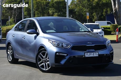 Blue 2019 Kia Cerato Sedan Sport+ Safety Pack