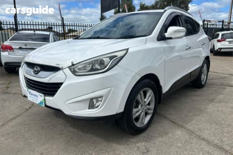White 2015 Hyundai IX35 Wagon Elite (Awd)