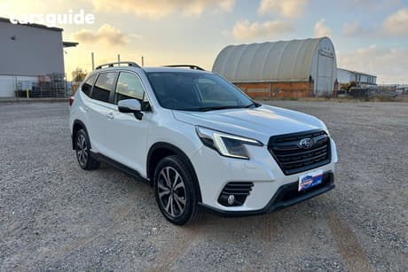 White 2021 Subaru Forester Wagon 2.5I Premium (Awd)
