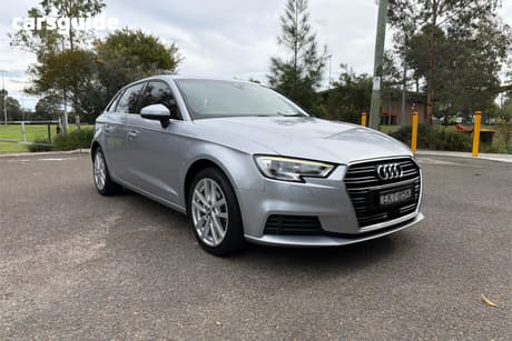 Silver 2020 Audi A3 Sportback 35 Tfsi (1.4 Tfsi Cod)