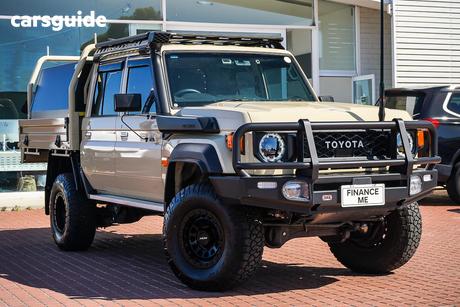 Beige 2024 Toyota Landcruiser Double Cab Chassis Lc79 Gxl