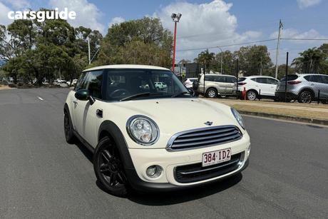 White 2013 Mini Coupe Coupe Cooper