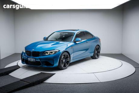 Blue 2018 BMW M2 Coupe