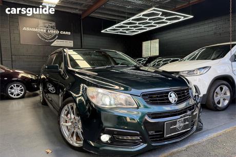 Green 2013 Holden Commodore Sportswagon Ss-V Redline