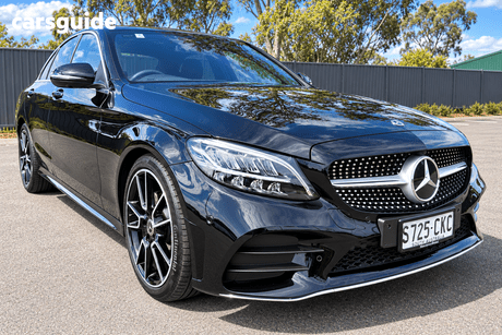 Black 2021 Mercedes-Benz C200 Sedan