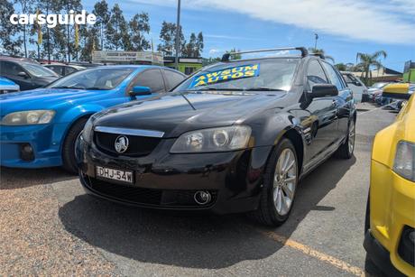 Black 2009 Holden Calais Sportswagon V
