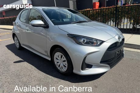 Silver 2023 Toyota Yaris Hatchback Ascent Sport