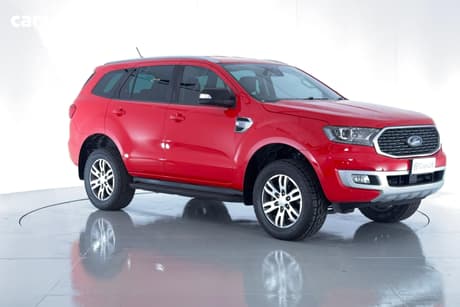 Red 2021 Ford Everest Wagon Trend (4Wd)