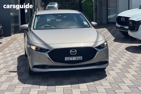 Beige 2026 Mazda Mazda3 Sedan G20 Touring Vision