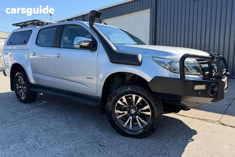 Silver 2017 Holden Colorado Crew Cab Pickup Ltz (4X4)