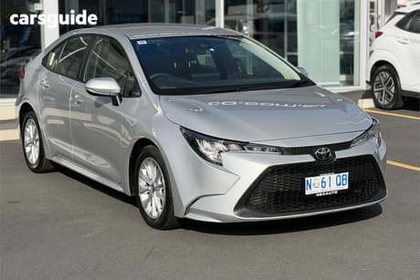 Silver 2021 Toyota Corolla Sedan ASCENT SPORT